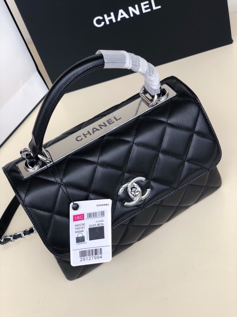 Ch**el top handle bags